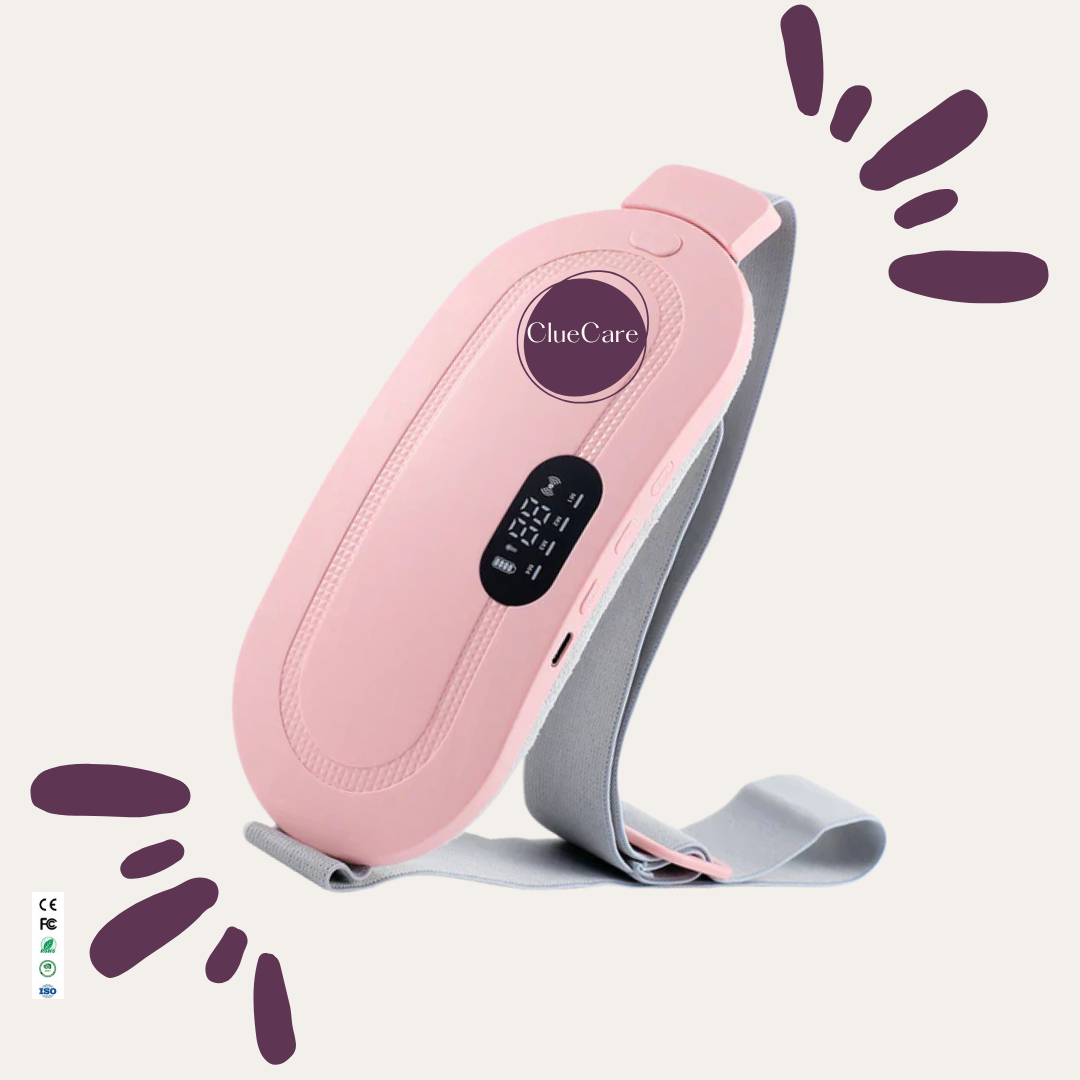 Ceinture menstruelle chauffante et massante