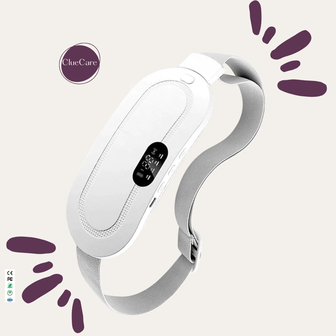 Ceinture menstruelle chauffante et massante